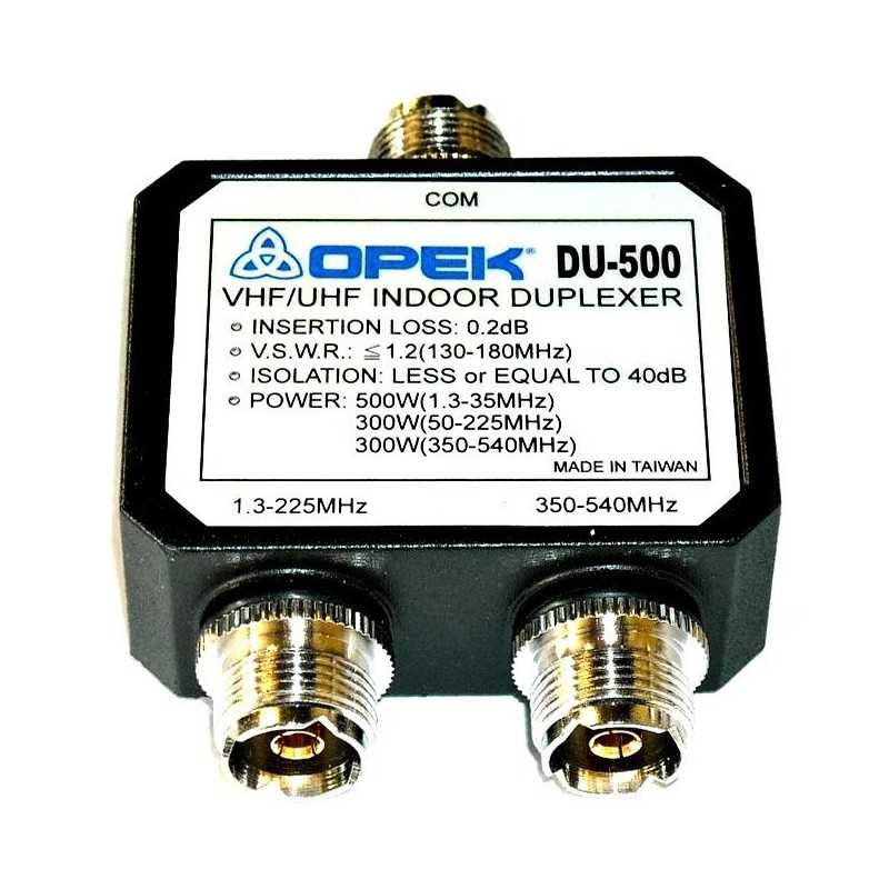 Mini Duplexor Opek DU-500, HF, VHF UHF