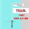 Antena base fibra VHF, 4.5 DB
